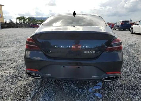 2024 Genesis G70 Sport Advanced из США, поврежденный, VIN KMTG54SE9RU137316